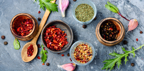 Canvas Print - Spices and herbs
