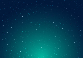 night shining starry night sky with stars universe space infinity and starlight on blue sky backgrou