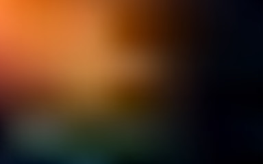 Wall Mural - Dark Orange vector blurred bright pattern.