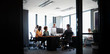 © Monkey Business - Creative business team working together in a casual office, seen from doorway, low angle