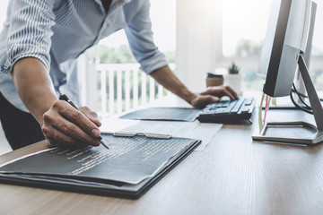 professional programmer working at developing programming and website working in a software develop 
