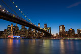 Fototapeta  - New York City view from Brooklyn at Twilight