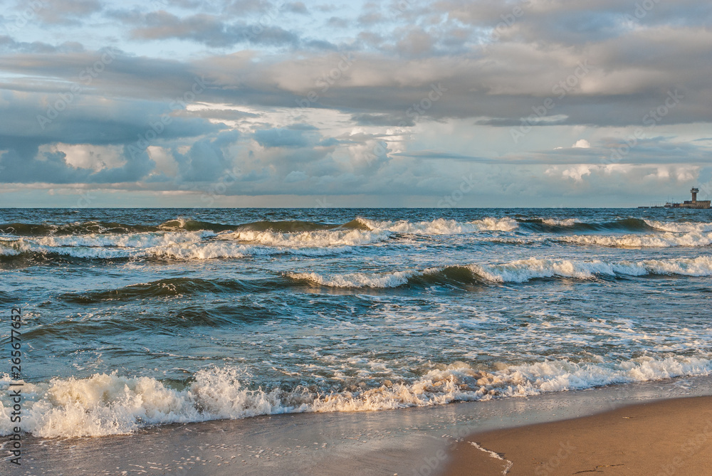 Plaża na Westerplatte - obrazy, fototapety, plakaty 