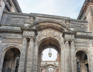 Poster - Old Gates at John Street Glasgow City Council George Square Glasgow Scotland