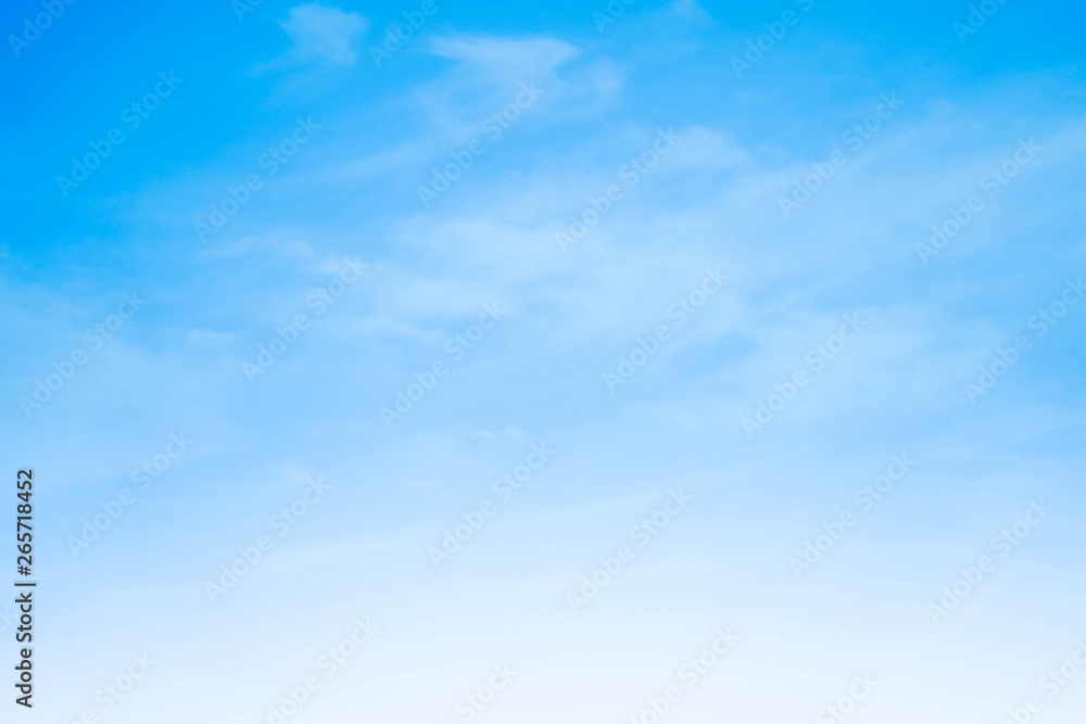 blue sky clouds background with summer holiday - obrazy, fototapety, plakaty 