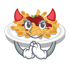 Poster - Devil pasta in the a mascot shape