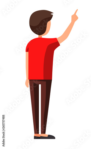 Back View Animated Character Designer Character Cartoon