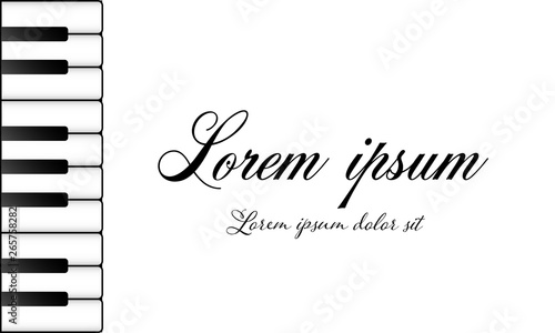 Piano Tastatur Vektor Banner Buy This Stock Vector And Explore Similar Vectors At Adobe Stock Adobe Stock