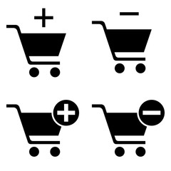 Wall Mural - Shopping vector icon