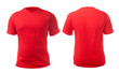 Red Shirt Design Template
