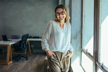 Wall Mural - Successful female entrepreneur