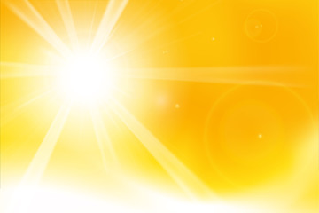 Wall Mural - abstract yellow and orange background 001