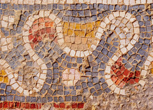 Mosaic Floor In Jerash, Jerash Governorate, Jordan
