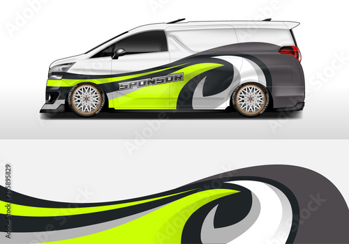 Car wrap company design vector. Graphic background designs for ...