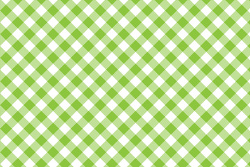 Wall Mural - green gingham pattern. texture from rhombus/squares for - plaid, tablecloths, clothes, shirts, dress