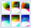 © Виктория Суханова - Modern abstract annual report, flyer design, brochure templates set.
