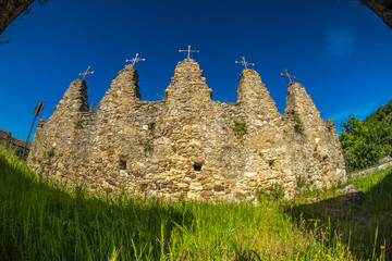 Greek-Byzantine calvary ruins, Calabria, Italy.