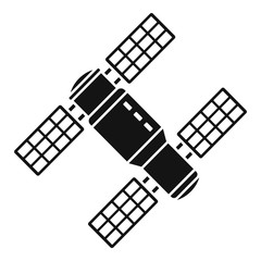 Poster - Space station solar panel icon. Simple illustration of space station solar panel vector icon for web design isolated on white background