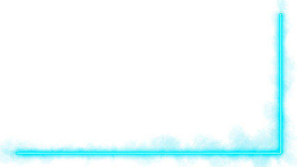 Wall Mural - turquoise neon lights with lots of copy space for text or product display. modern abstract backgroun