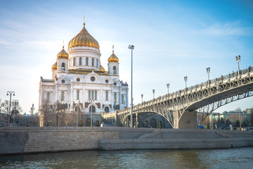 Wall Mural - Christ Erlöser Kathedrale in Moskau, Russland