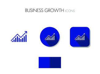 Business Growth icon, Arrow, Analytics, business, growth, Business growth, chart, graph, financial, plan, Bar chart, bar graph, business graph