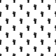 Poster - Rubber gloves pattern seamless vector repeat geometric for any web design