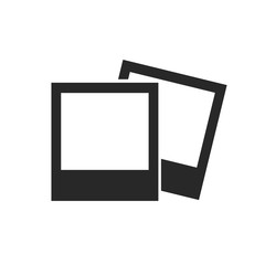 Fototapete - Photo frame icon - stock vector
