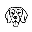 © murphy81 - Beagle dog - isolated outlined