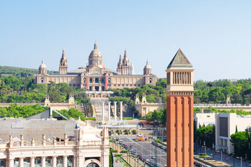 Canvas Print - Square of Spain, Barcelona