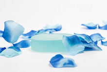 Soap And Blue Petals