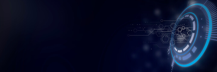 Abstract technological background.