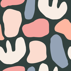 Sticker - Abstract Shapes Seamless Pattern