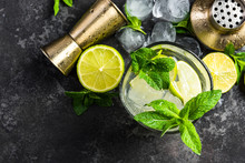 Refreshing Authentic Cuban Mojito Drink