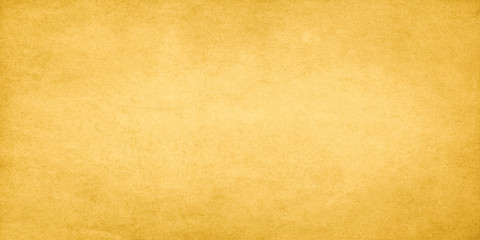 Gold wide grunge vintage paper.