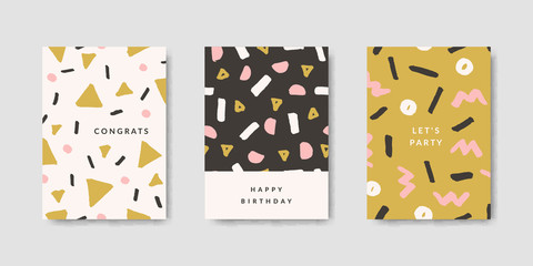Poster - Modern Abstract Design Card Templates