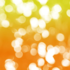 Sticker - Abstract gold bokeh, Christmas and new year theme background