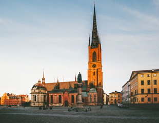 Riddarholm Church view in Stockholm Sweden architecture landmarks