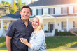 © Andy Dean - Happy Couple In Front of Beautiful House