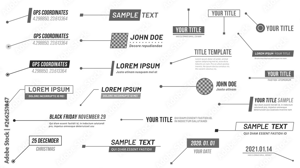 Callouts titles banner. Digital information labels, callout bar label and minimal lower third template layout vector illustration set Stock Vector | Adobe Stock callouts-titles-banner-digital-information-labels-callout-bar-label-and-minimal-lower-third-template-layout-vector-illustration-set-stock-vector-adobe-stock