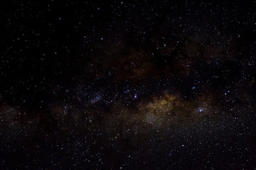 Wall Mural - stars and galaxy outer space sky night universe black starry background of shiny starfield