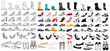 © zolotons - set, collection of men's and women's shoes