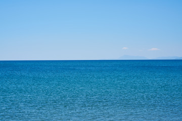 Beautiful sea and beach background