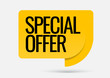 © Happy Man - Sale of special offers. Discount with the price is 50 . An ad with a red tag for an advertising campaign at retail on the day of purchase. vector illustration