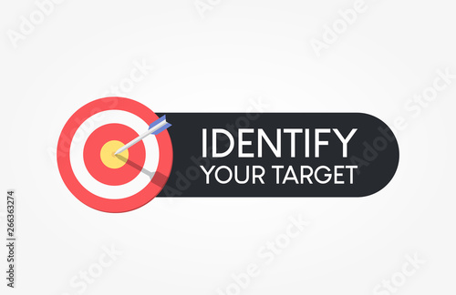 Fotografía Identify Your Target Dartboard Label