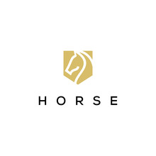 Horse Shield Logo Design
