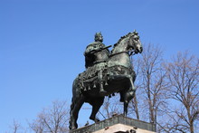 Monument To Tsar Peter The Great On Horseback   