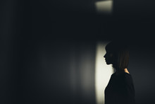 Young Woman Silhouette