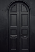 Beautiful Big Black Door