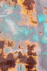 Old Weathered Rusty Metal Texture