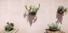 Hanging Basket On A Wall